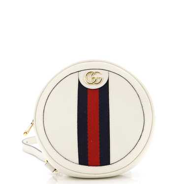 GUCCI Ophidia Round Backpack Leather Mini