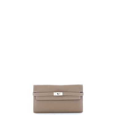 Hermes Kelly Wallet Chevre Mysore Long