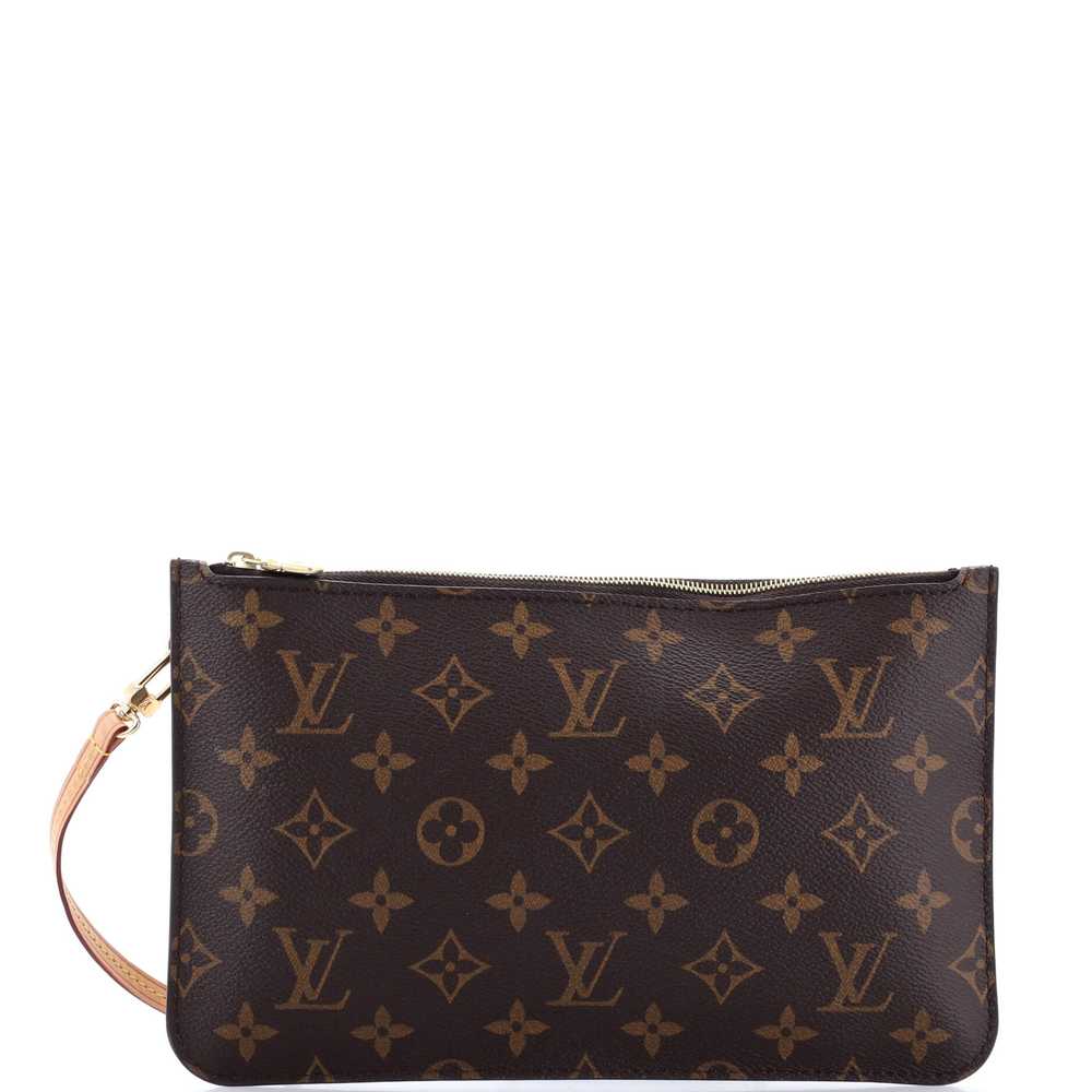 Louis Vuitton Neverfull Pochette Monogram Canvas … - image 1