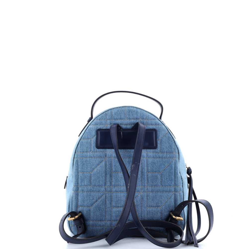 GUCCI Pearly GG Marmont Backpack Embellished Mate… - image 3