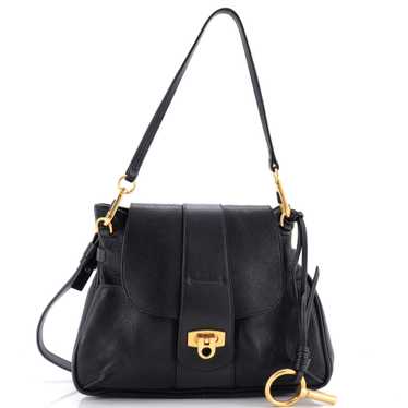 CHLOE Lexa Crossbody Bag Leather Small