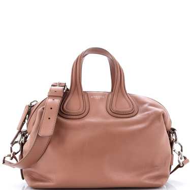 GIVENCHY Nightingale Satchel Waxed Leather Small