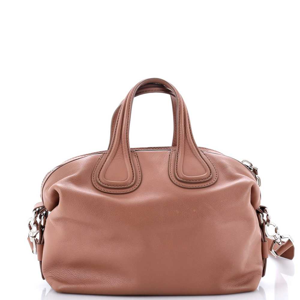 GIVENCHY Nightingale Satchel Waxed Leather Small - image 3