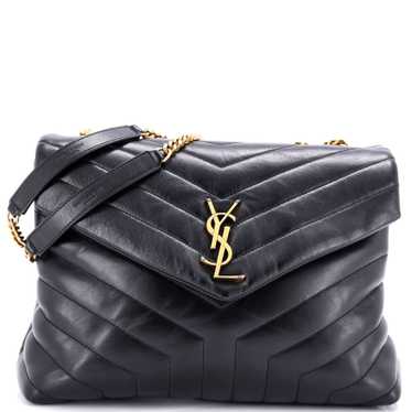 Saint Laurent Loulou Shoulder Bag Matelasse Chevr… - image 1