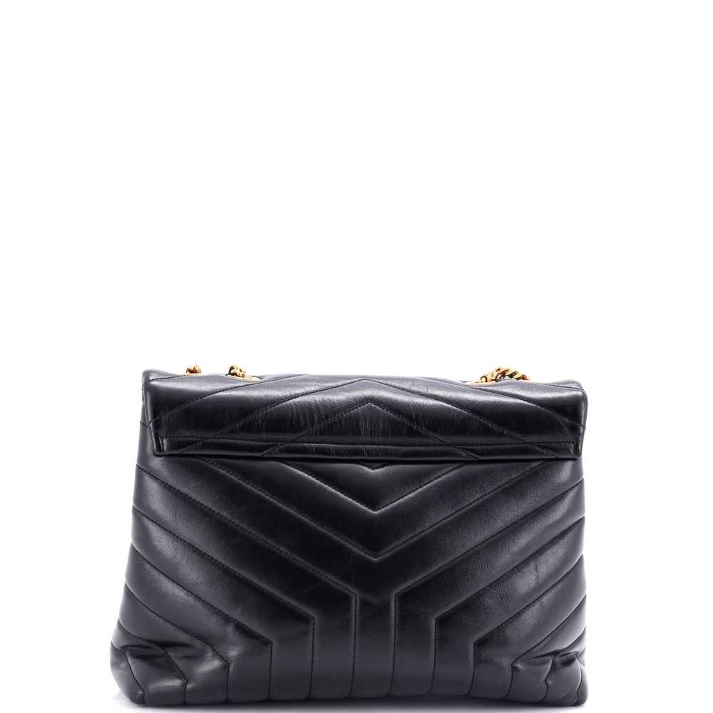 Saint Laurent Loulou Shoulder Bag Matelasse Chevr… - image 3