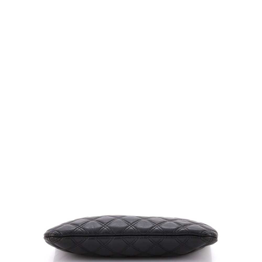 CHANEL Double Stitch O Case Clutch Lambskin Medium - image 4