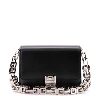 GIVENCHY 4G Cube Chain Shoulder Bag Leather Medium