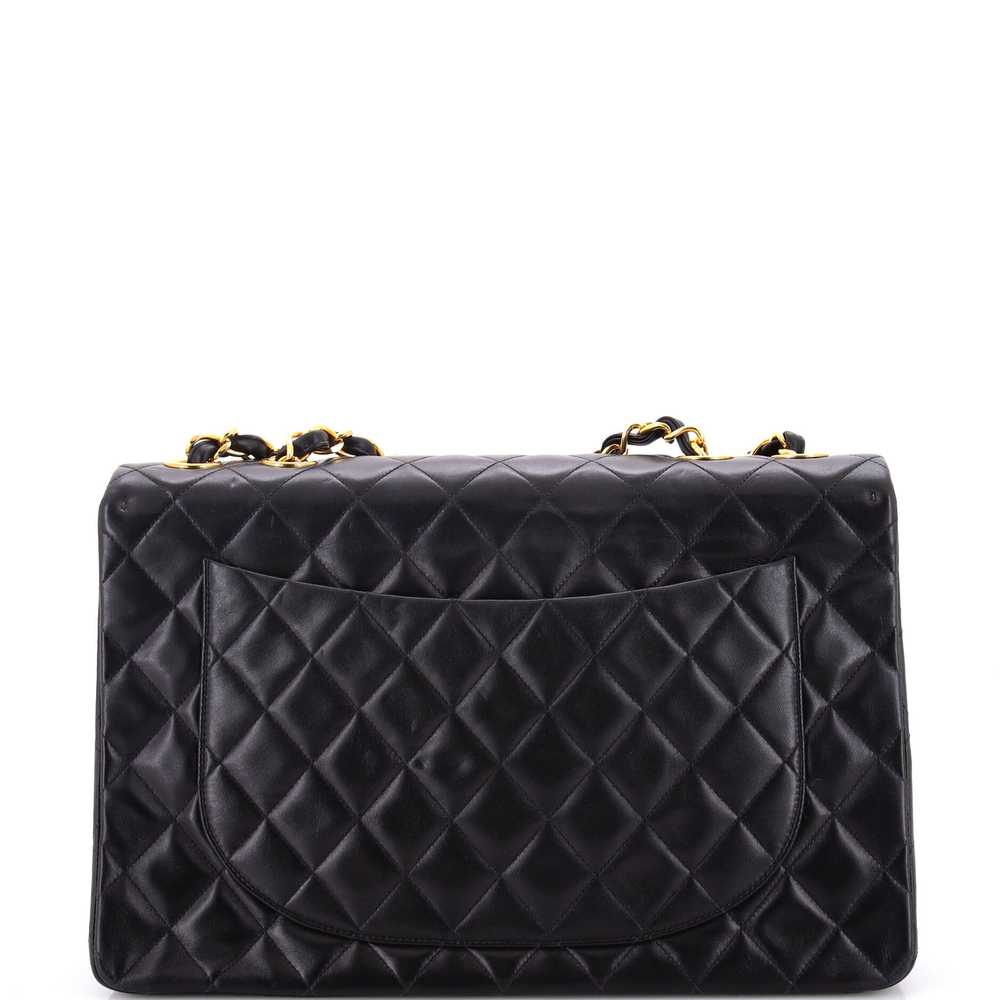 CHANEL Vintage Classic Single Flap Bag Quilted La… - image 3