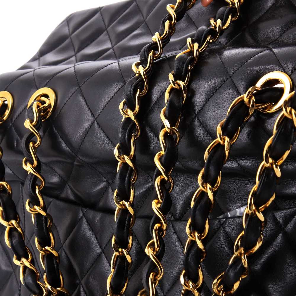 CHANEL Vintage Classic Single Flap Bag Quilted La… - image 7