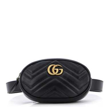 GUCCI GG Marmont Belt Bag Matelasse Leather