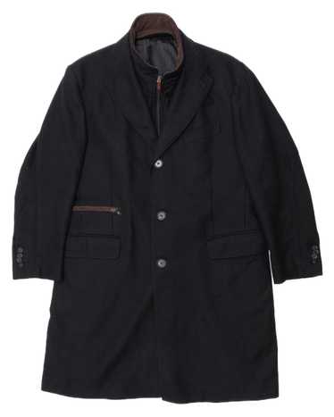 Corneliani CORNELIANI ID 1.8k$ Wool Coat w Detach… - image 1