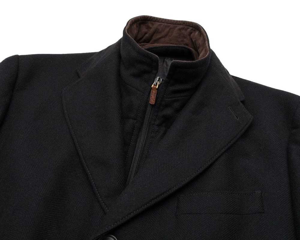 Corneliani CORNELIANI ID 1.8k$ Wool Coat w Detach… - image 2