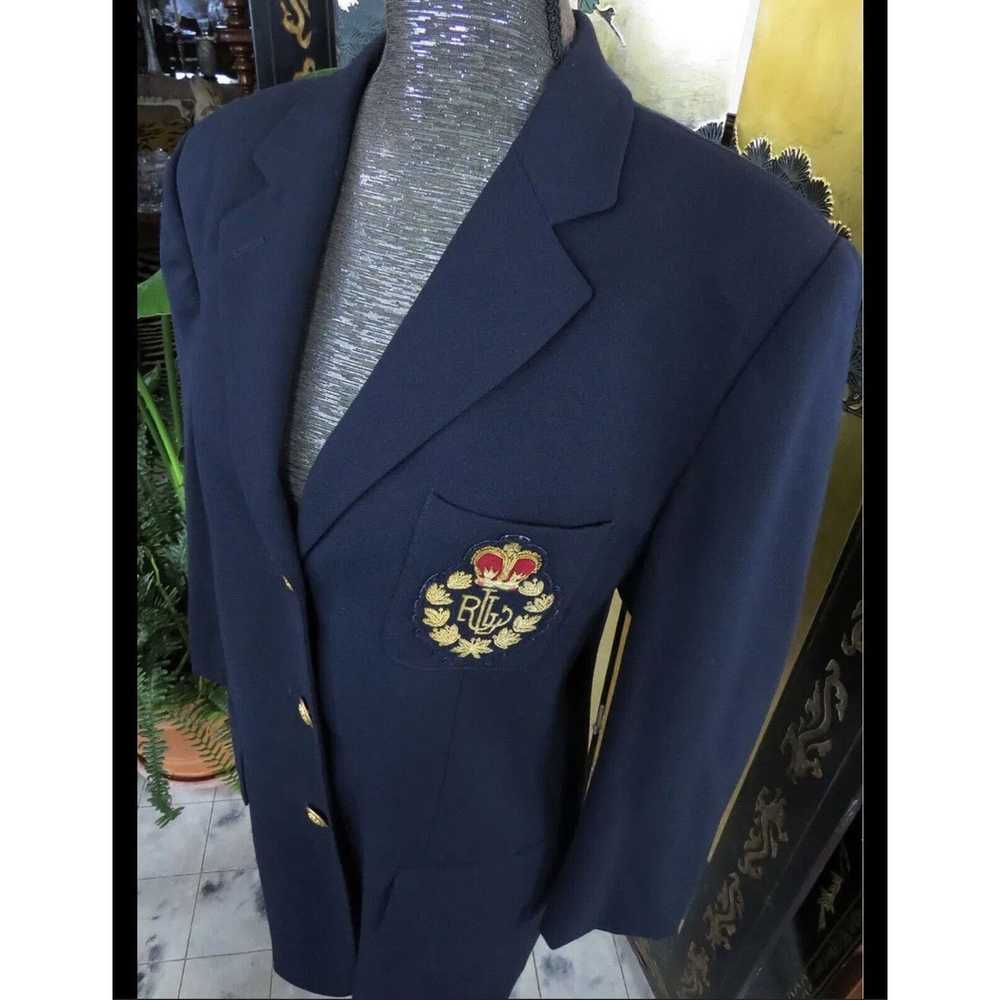 Lauren Ralph Lauren Ralph Lauren Wool Royal Crest… - image 2