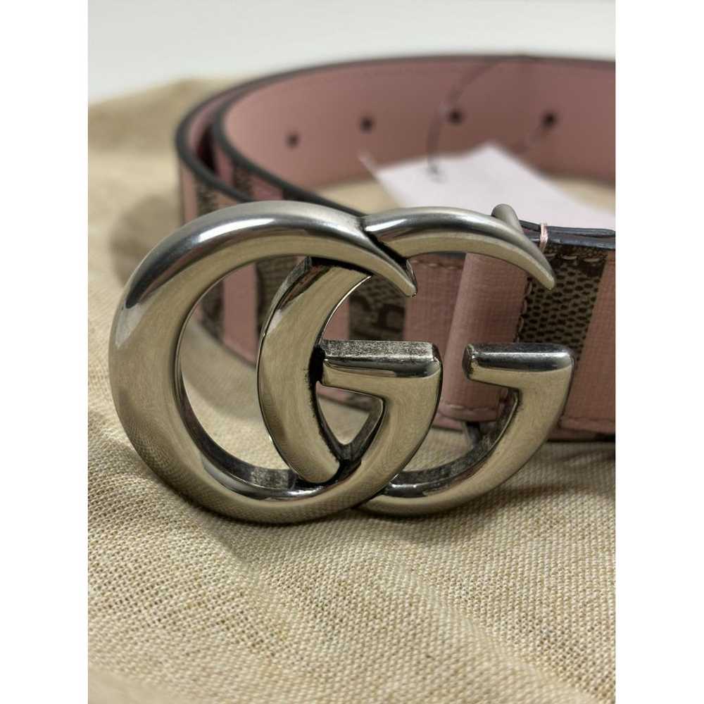 Gucci GG Buckle leather belt - image 4