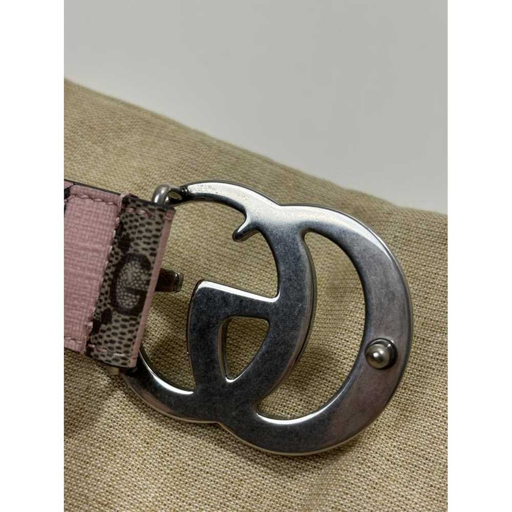 Gucci GG Buckle leather belt - image 5