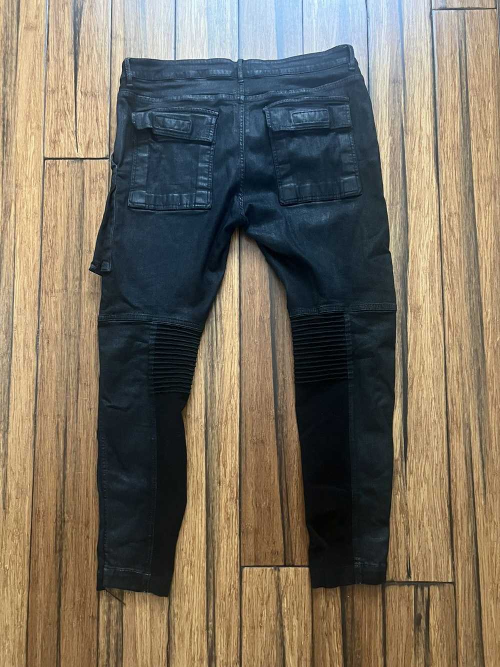 Rick Owens Rick Owens Waxed Memphis Jeans - image 2