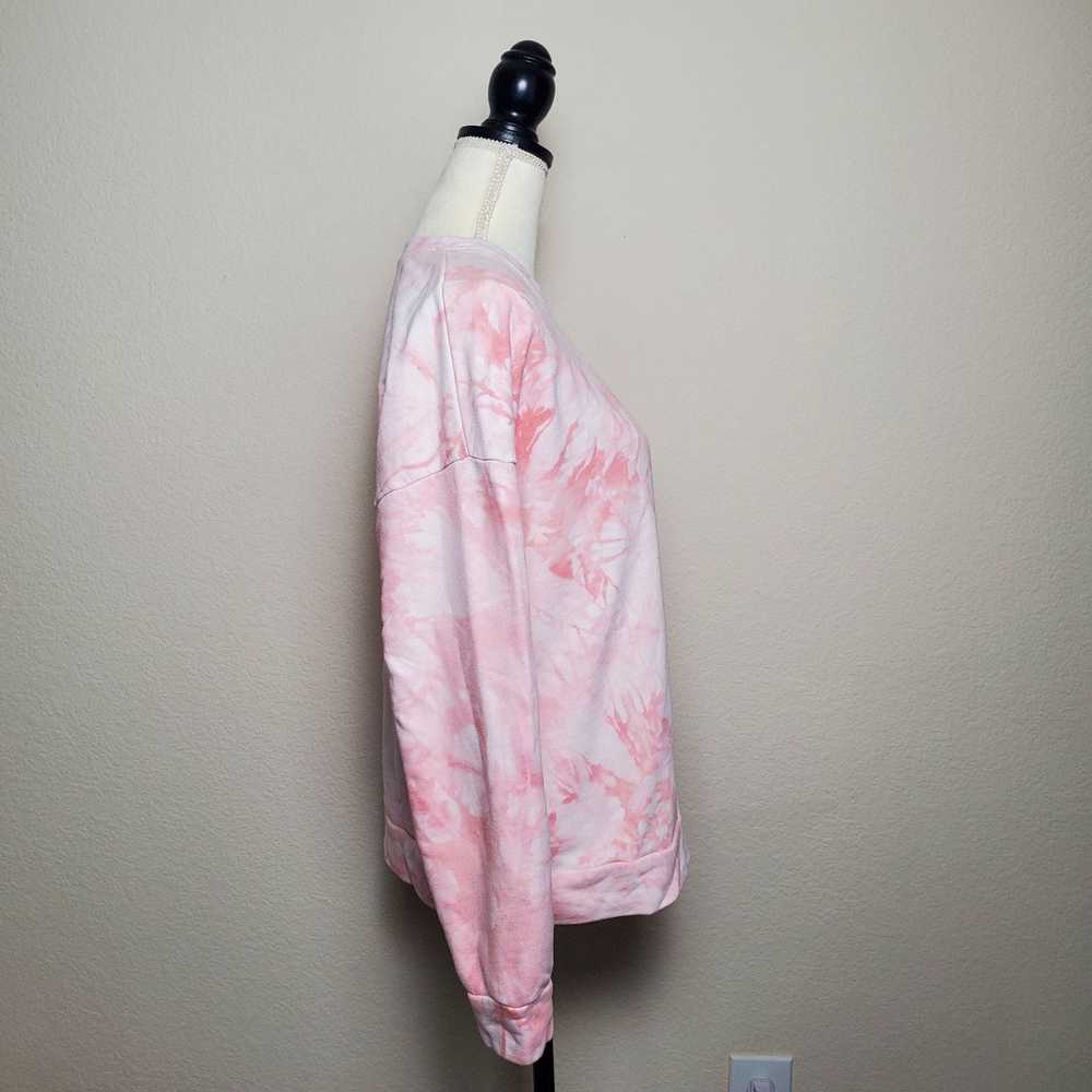 Anthropologie Anthropologie Aryah Pink Tie Dye Sw… - image 2