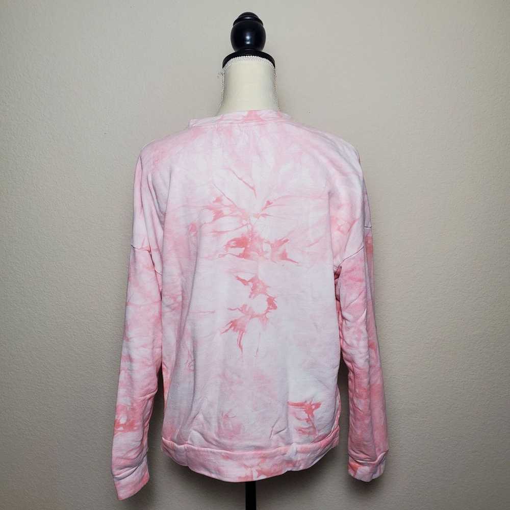 Anthropologie Anthropologie Aryah Pink Tie Dye Sw… - image 3