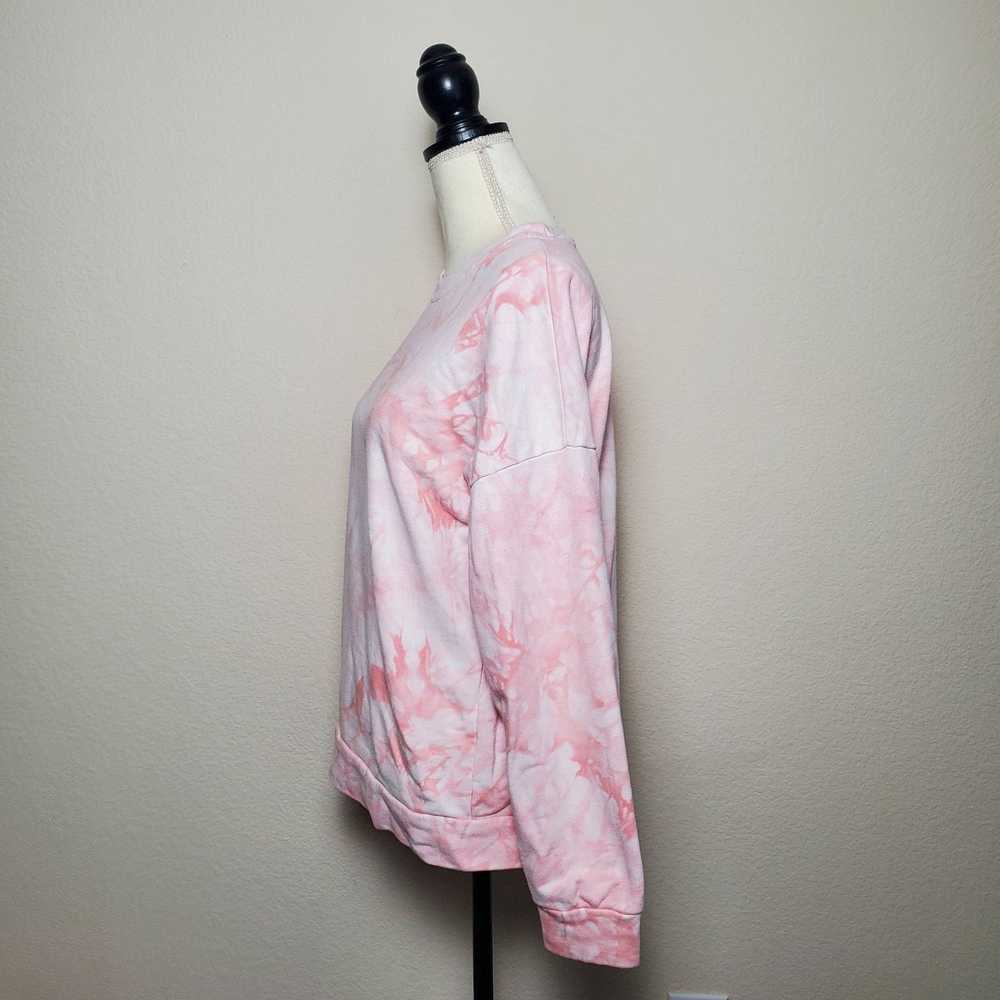 Anthropologie Anthropologie Aryah Pink Tie Dye Sw… - image 4