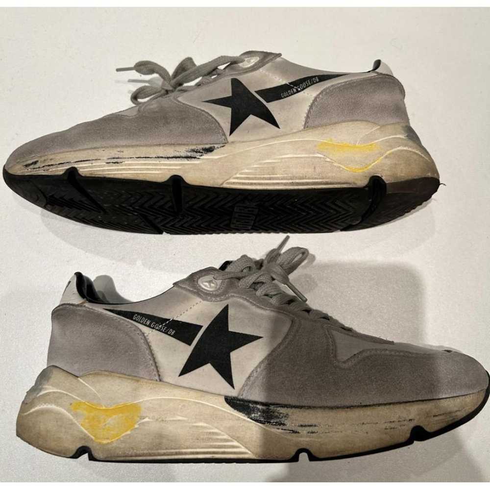 Golden Goose Running leather trainers - image 3