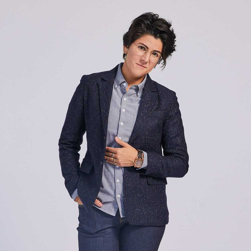 Kirrin Finch Navy Stardust Blazer - 5XL - image 2