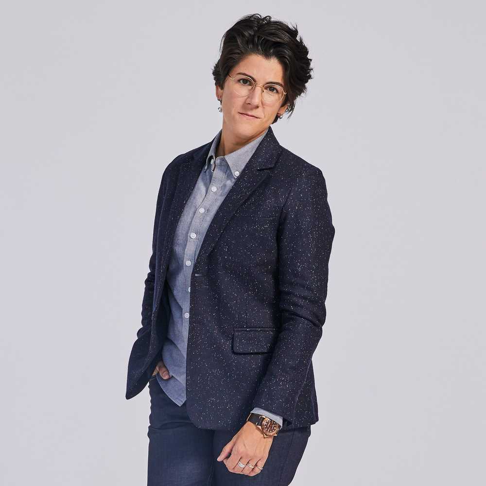 Kirrin Finch Navy Stardust Blazer - 5XL - image 3