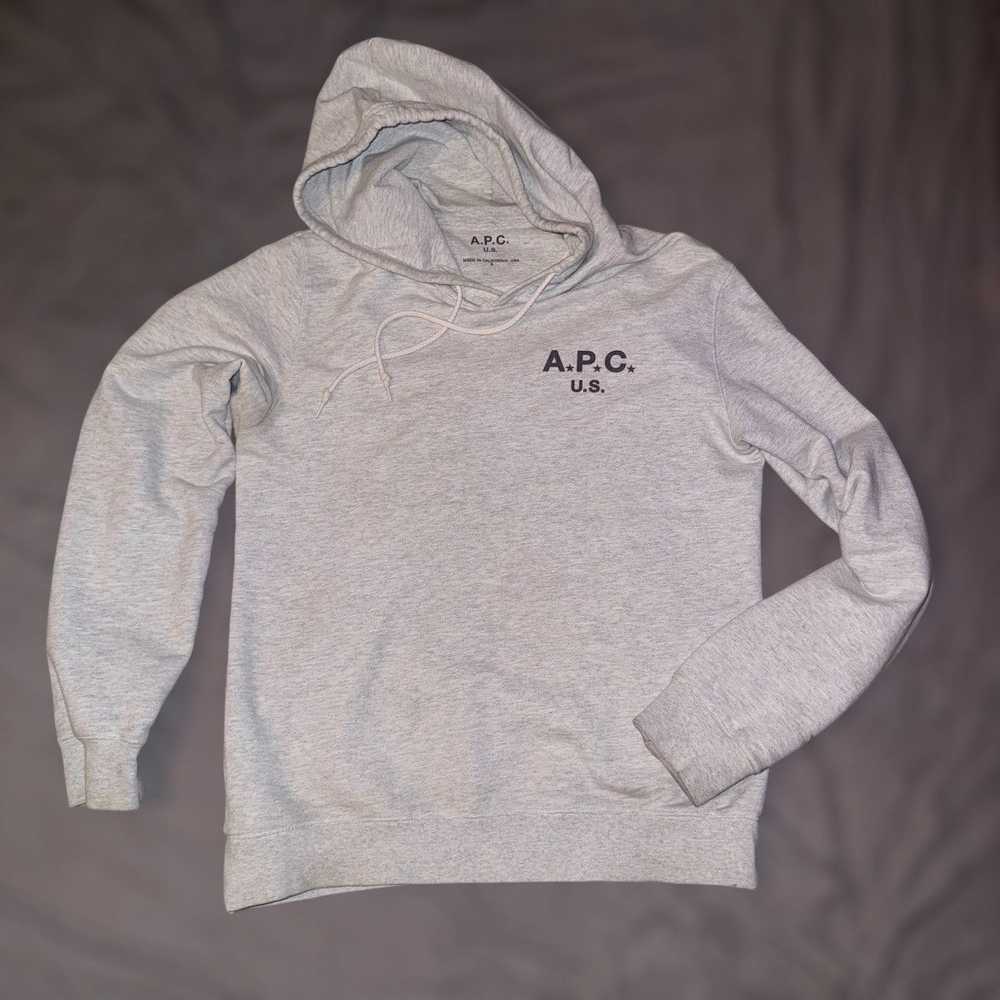 A.P.C. APC grey pocketless pullover - image 1