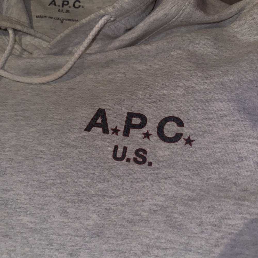 A.P.C. APC grey pocketless pullover - image 2