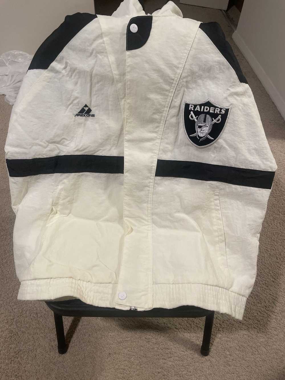 Apex One × NFL × Vintage 90s Raiders NFL Jacket - image 1