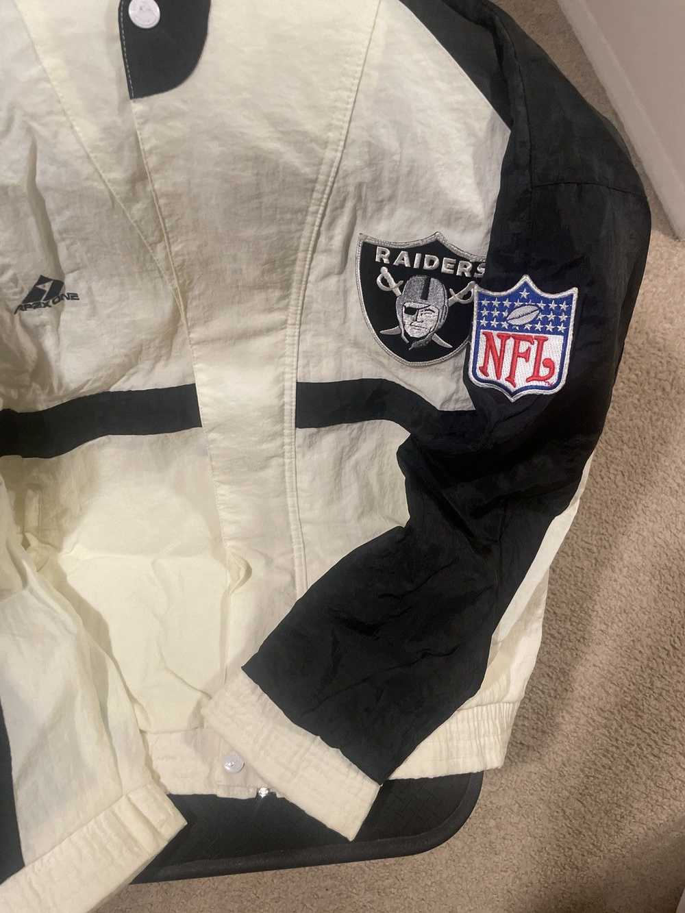 Apex One × NFL × Vintage 90s Raiders NFL Jacket - image 2