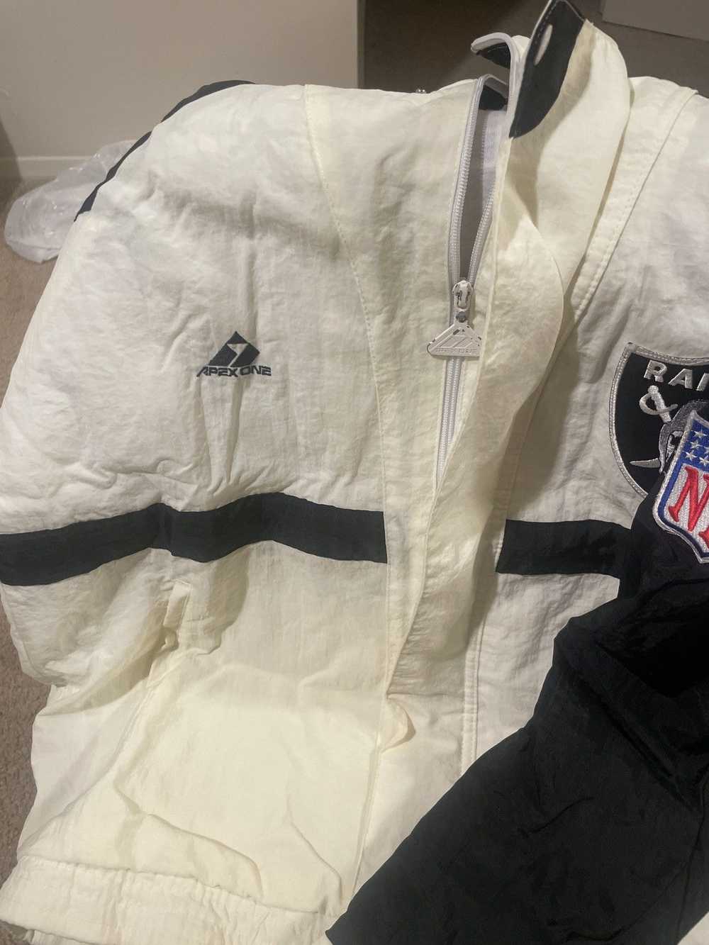 Apex One × NFL × Vintage 90s Raiders NFL Jacket - image 4