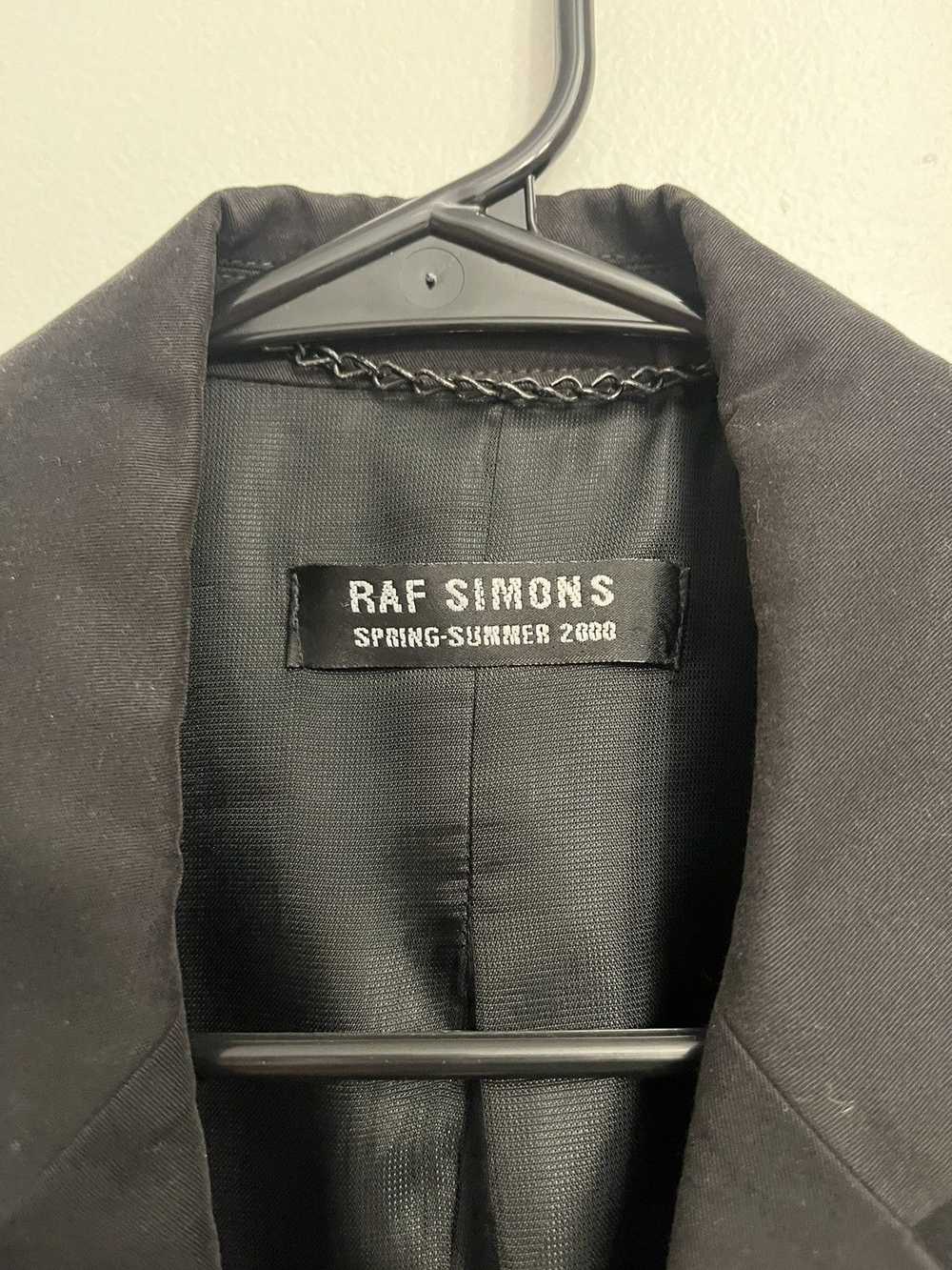 Raf Simons 2000 RAF Simmons black blazer - image 3