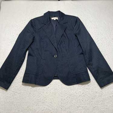 Other Talbots 10P Navy Blue Pinstripe Career Blaz… - image 1