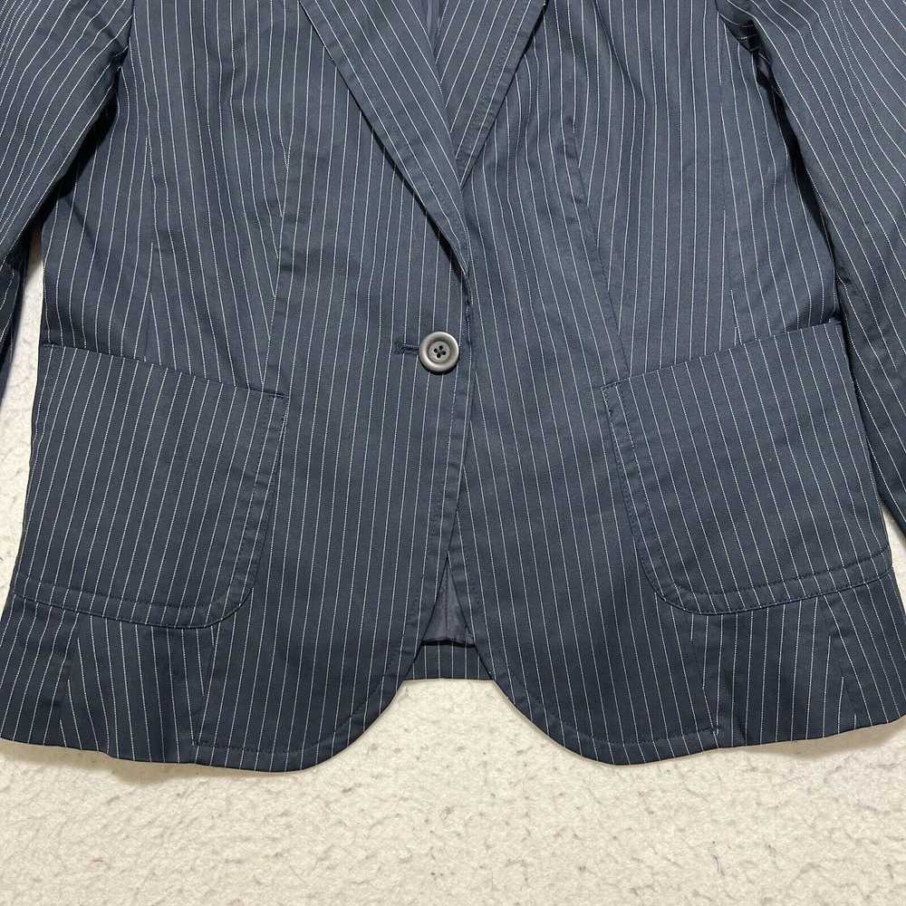 Other Talbots 10P Navy Blue Pinstripe Career Blaz… - image 3