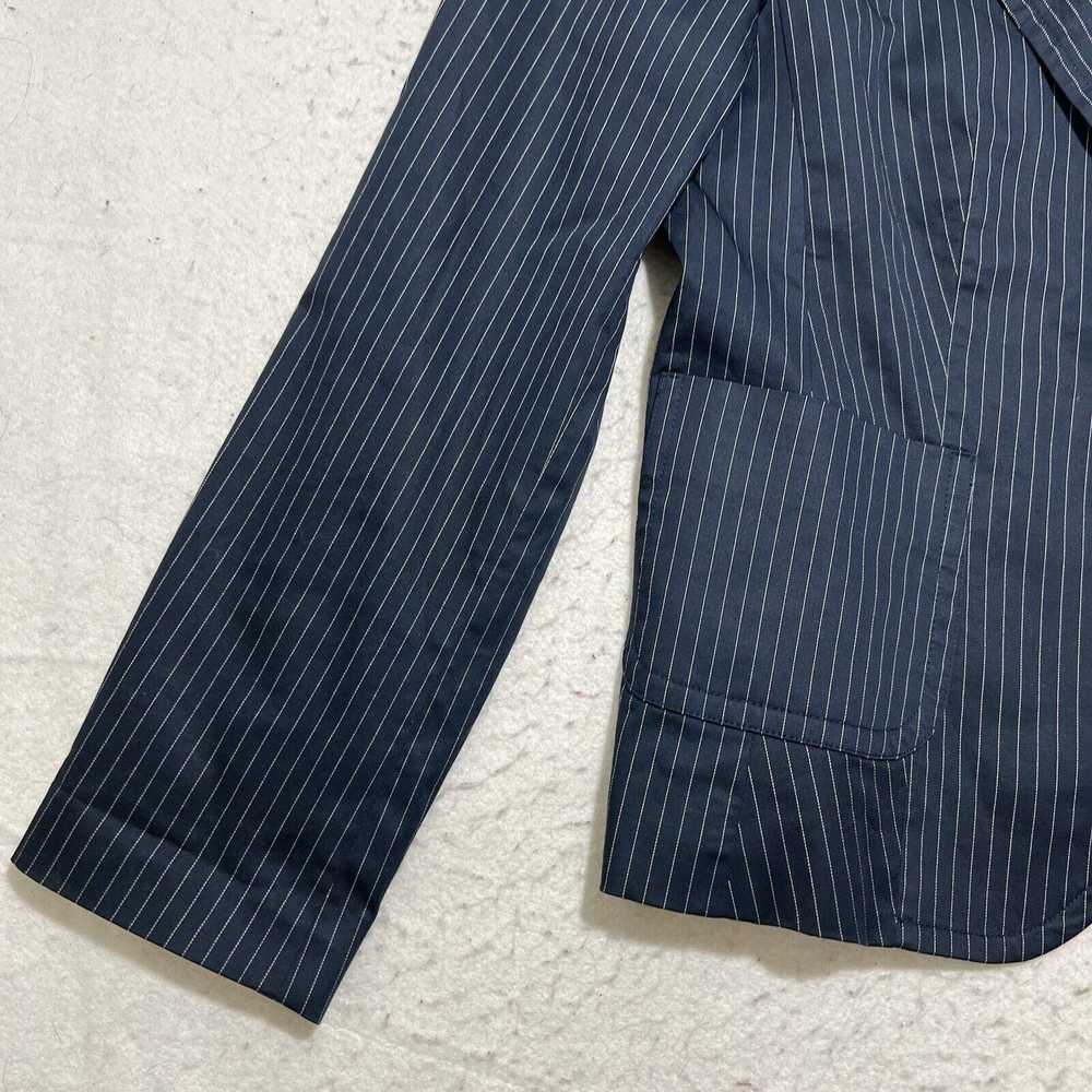 Other Talbots 10P Navy Blue Pinstripe Career Blaz… - image 5