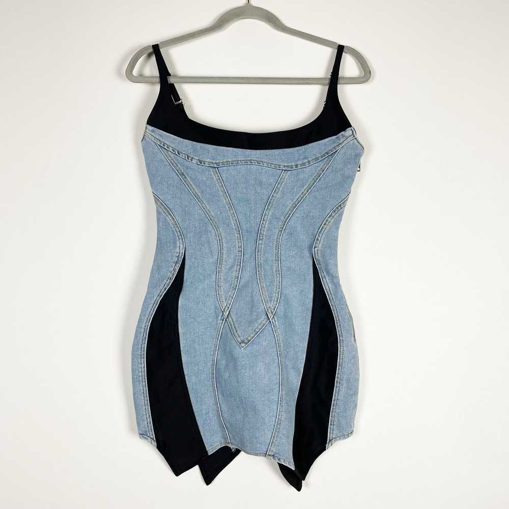 Mugler Mugler Corset Denim Jean Cotton Stretch Mu… - image 2