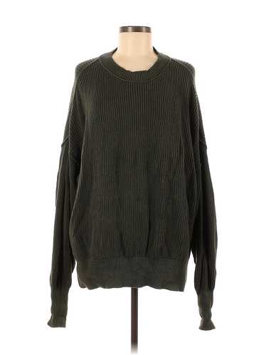 Aerie Women Green Pullover Sweater XS