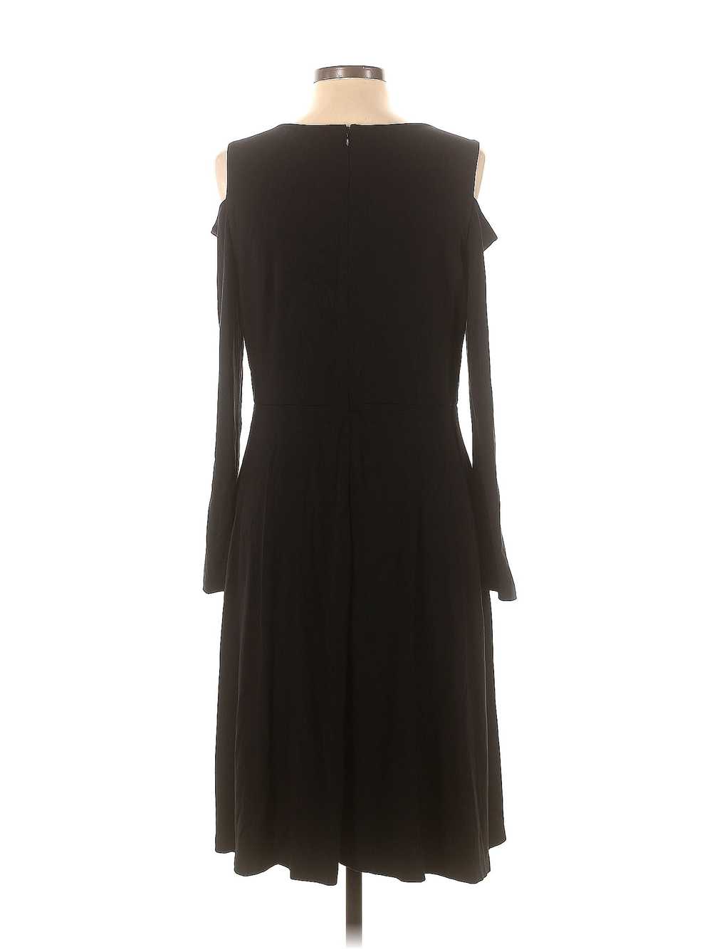 Ann Taylor LOFT Women Black Cocktail Dress 10 - image 2