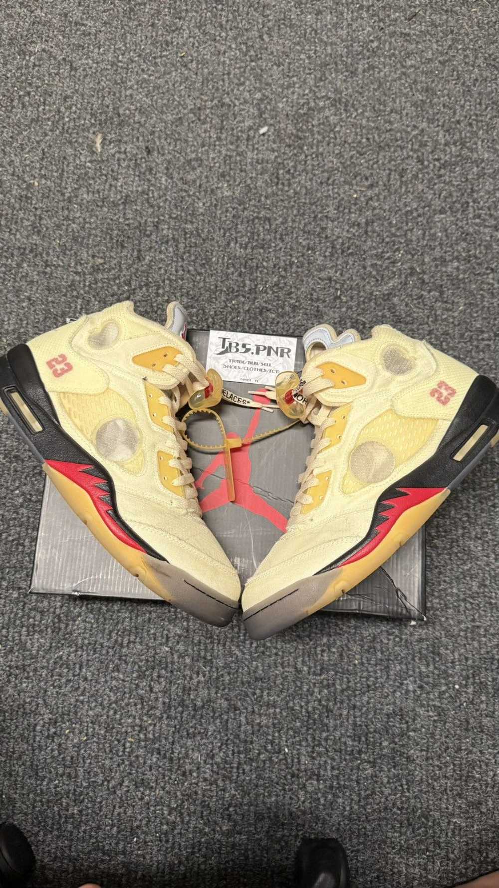 Jordan Brand × Off-White × Virgil Abloh Jordan 5 … - image 2