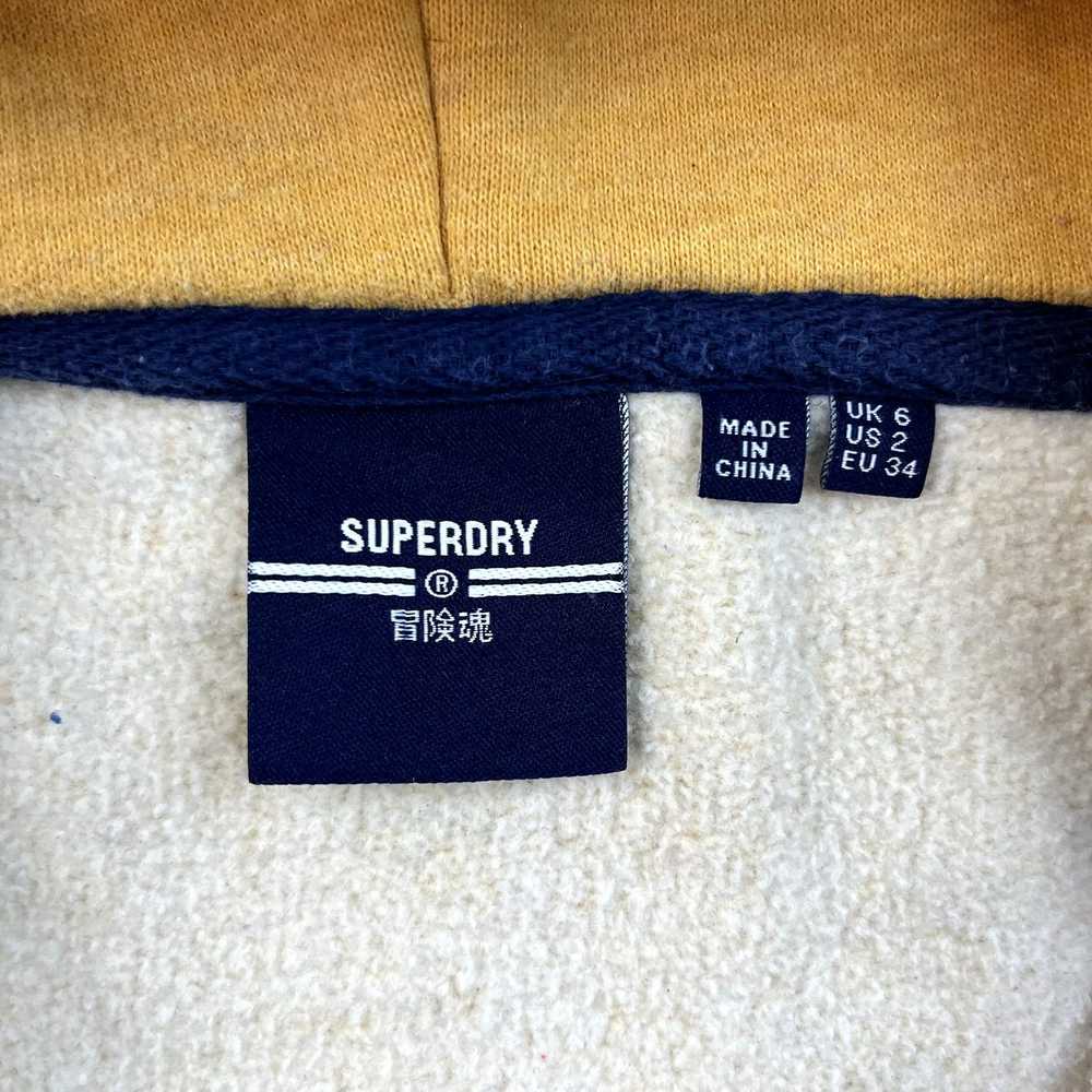 Superdry Superdry Hoodie Sweatshirt 2 Yellow Clas… - image 6