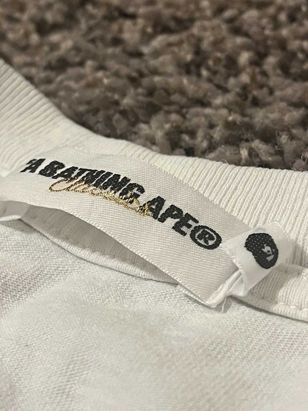 Bape Bape big head logo Tee - image 3