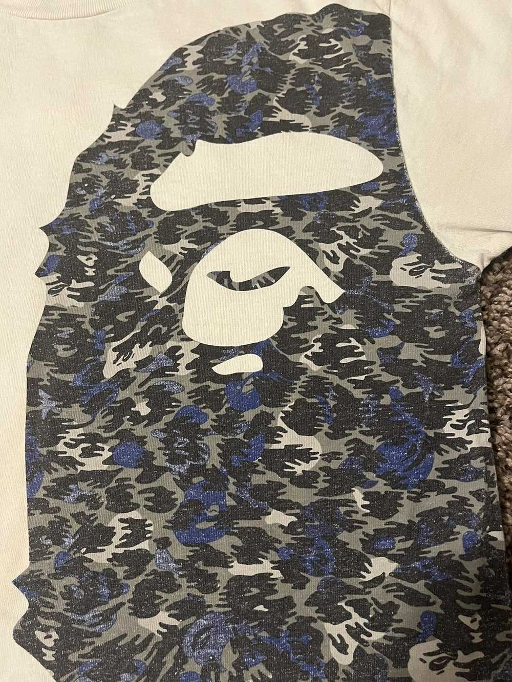 Bape Bape big head logo Tee - image 6