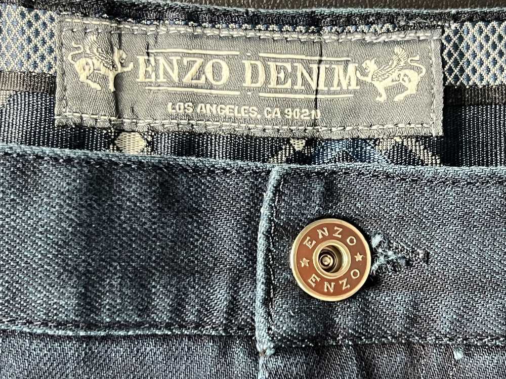 Enzo Mantovani × Vintage Enzo Denim Jeans - image 9