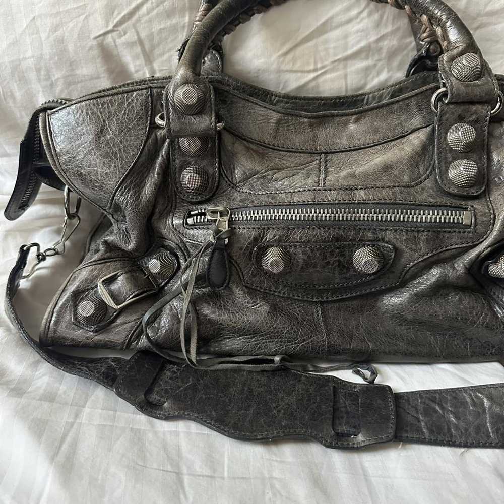 Balenciaga City leather handbag - image 2