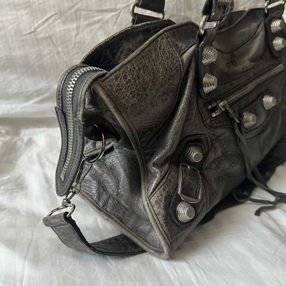 Balenciaga City leather handbag - image 3