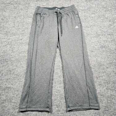 Adidas ADIDAS Men's Gray Sweatpants Activewear Le… - image 1