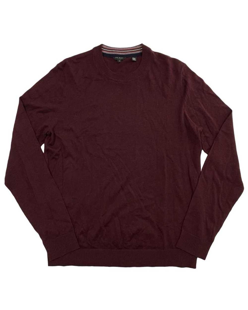 Ted Baker Ted Baker Size 5 Burgundy Lightweight S… - image 1