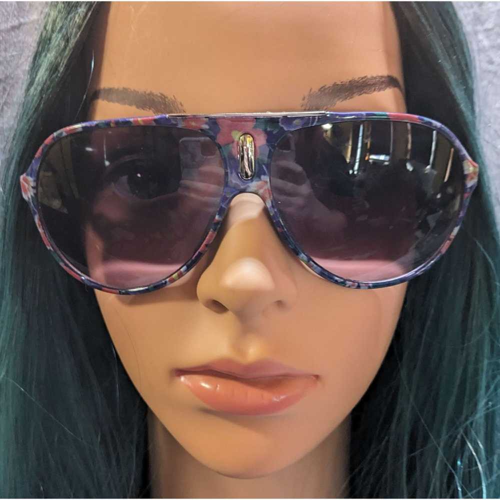 Other Olsenboye Blue Floral Fashion Sunglasses - image 2