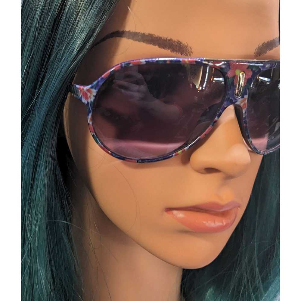 Other Olsenboye Blue Floral Fashion Sunglasses - image 3