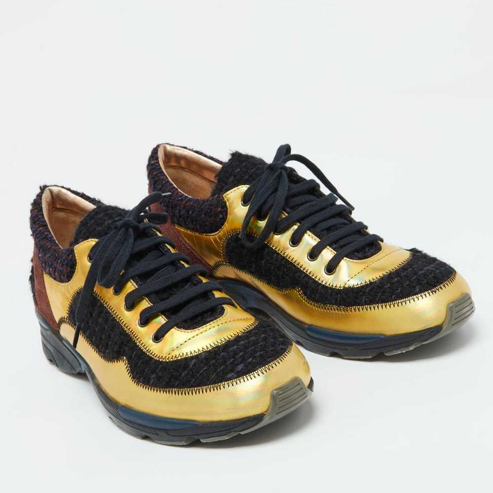 Chanel Leather trainers - image 3